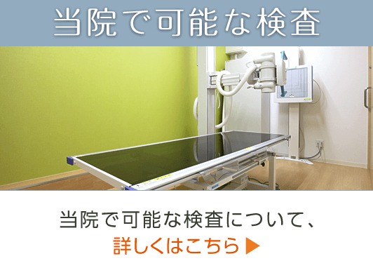当院で可能な検査|詳しくはこちら